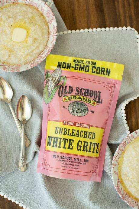 Stone Ground White Grits, 1lb