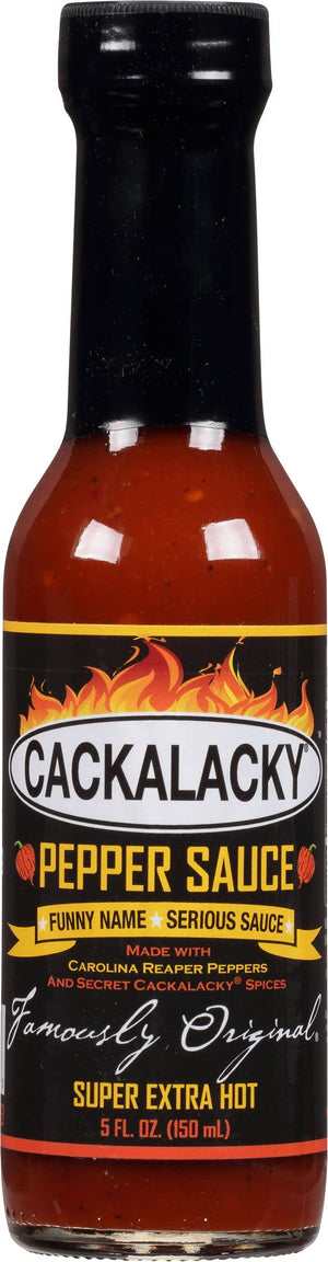 Cackalacky® Pepper Sauce - Super Extra Hot (5 oz.)