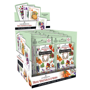 Farmer's Almanac - Fruits, Vegetables, & Herbs Playing Cards