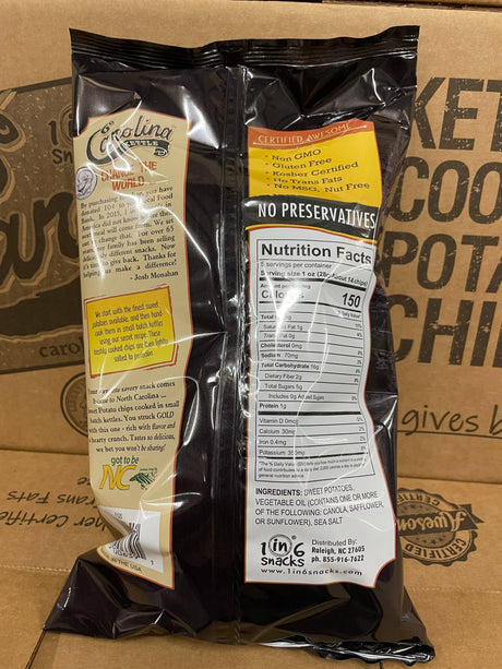 Sweet Potato Carolina Kettle Chip Case 5 oz (14 Bags)