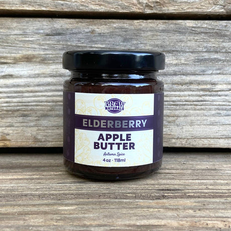 Autumn Spice Elderberry Apple Butter