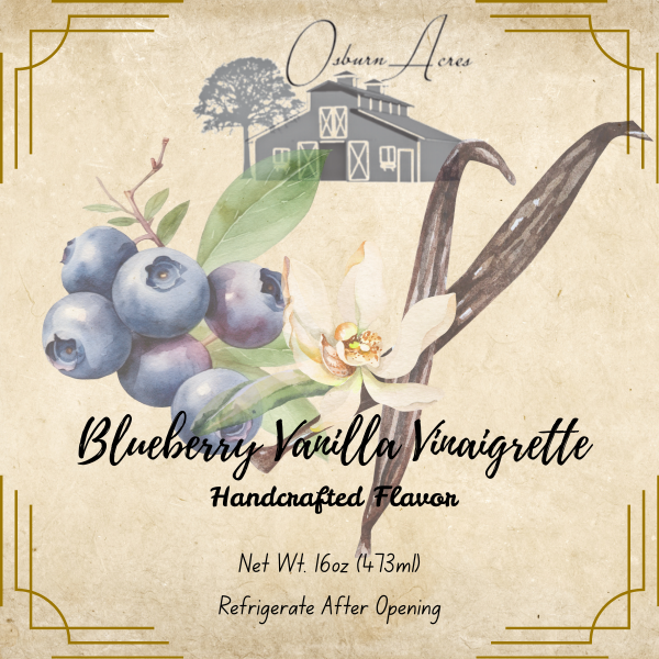 Blueberry Vanilla Vinaigrette