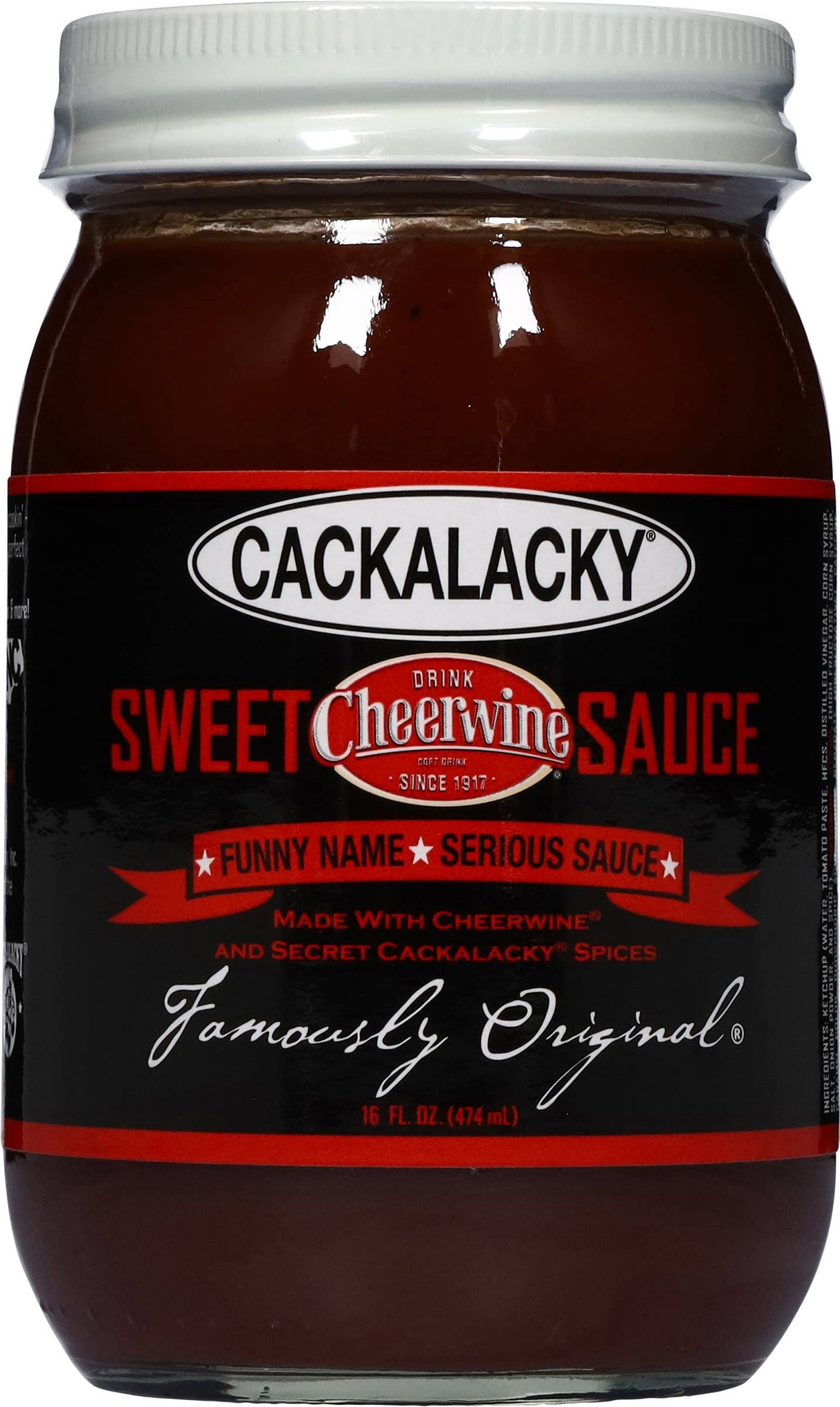 Cackalacky® Cheerwine® Sweet Sauce (16 oz.)
