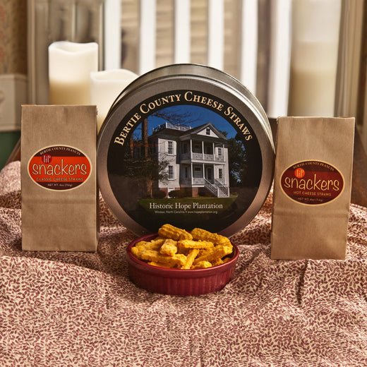 Bertie County Hot Lil' Snackers Cheese Straws – 4 oz