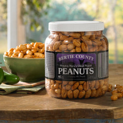 Bertie County Weeping Mary's Ghost Pepper Peanuts – 10 oz