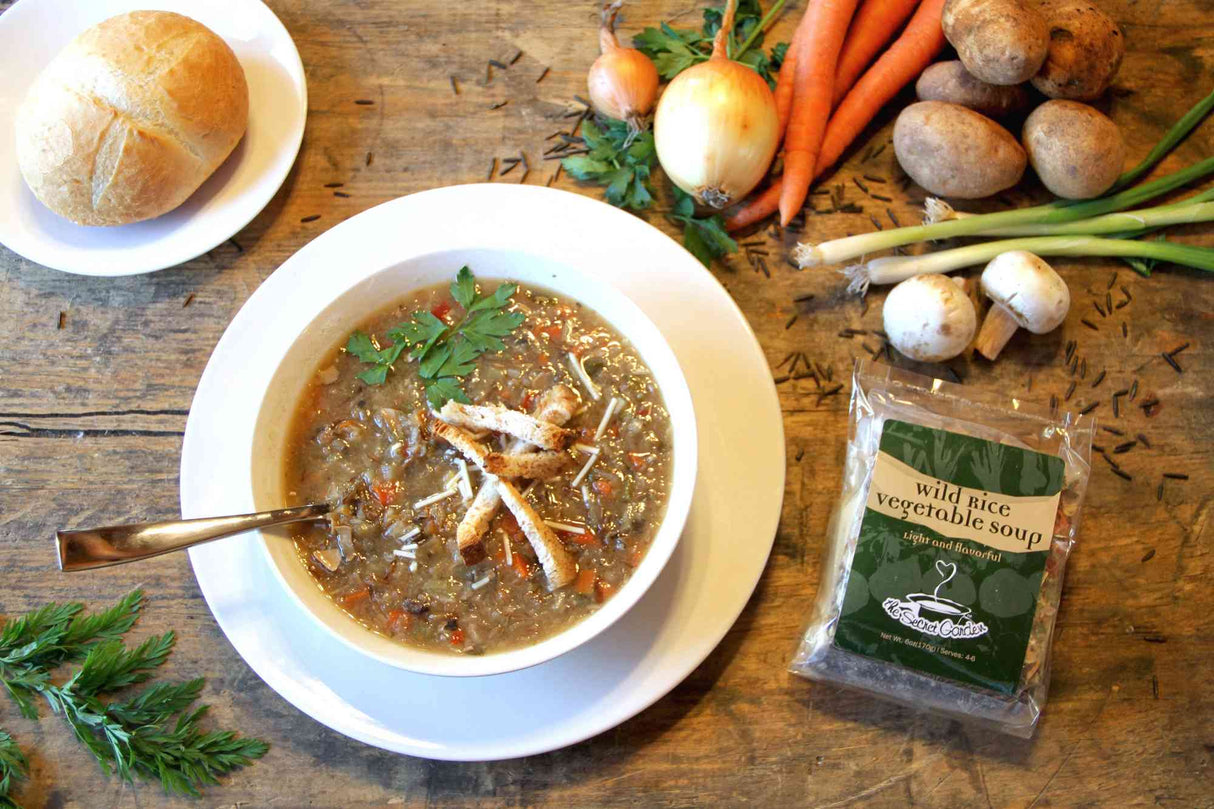 Vegetable Wild Rice Soup