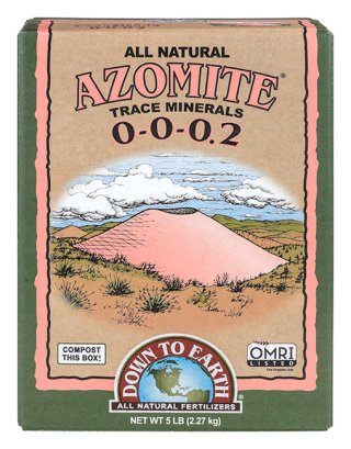 Down To Earth Azomite SR Powder Soil Amendment - 5 lb package