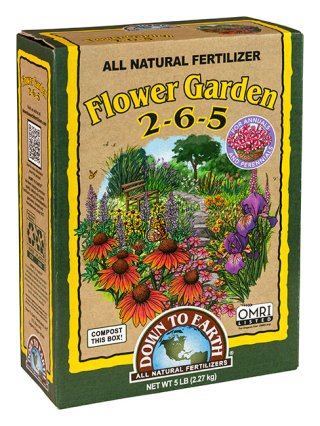Down To Earth Flower Garden Fertilizer - 5 lb package