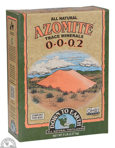 Down To Earth Azomite SR Powder Soil Amendment - 5 lb — additional package view