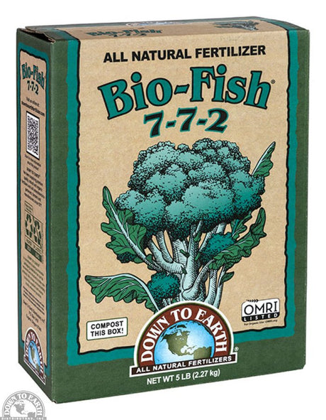 Down To Earth Bio-Fish 7-7-2 Fertilizer - 5 lb — additional package view