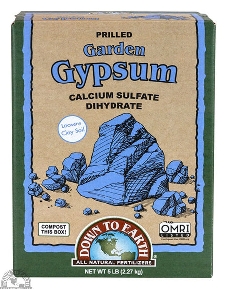 Down To Earth Garden Gypsum Soil Amendment - 5 lb — additional package view
