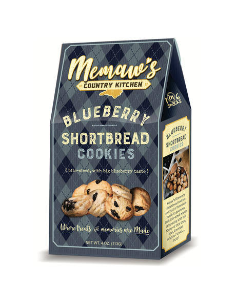 Memaw's Blueberry Shortbread Cookies