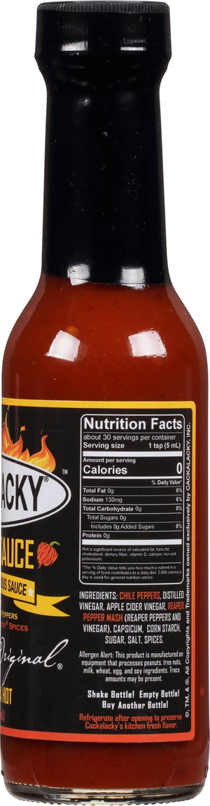 Cackalacky® Pepper Sauce - Super Extra Hot (5 oz.)