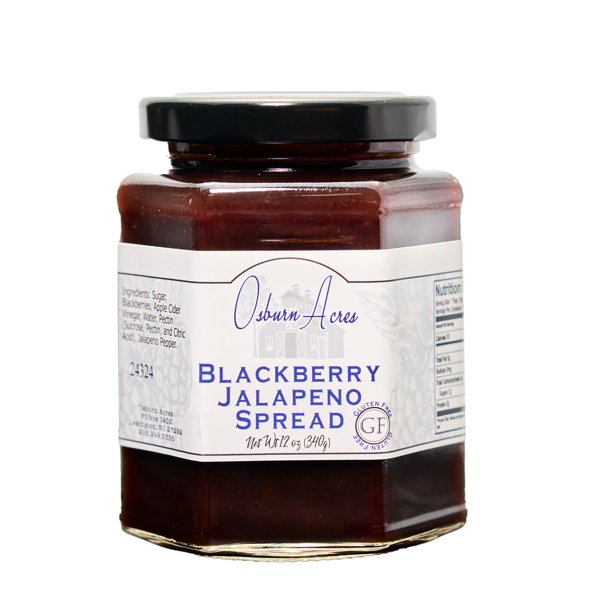 Blackberry Jalapeno Spread