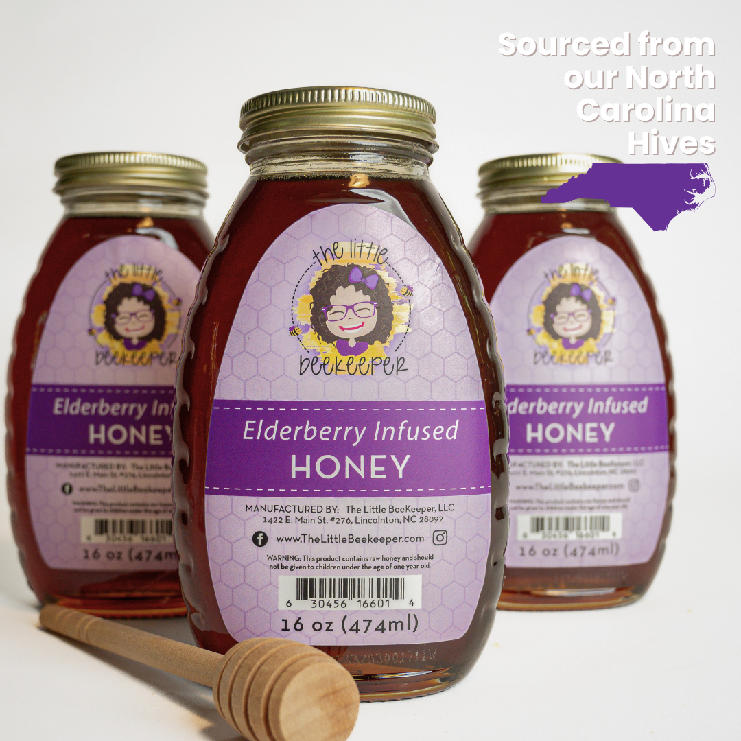 Elderberry Infused Honey