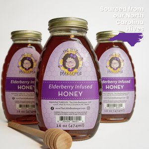 Elderberry Infused Honey