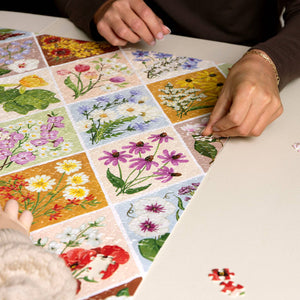 Vintage Blooms - 1,000 Piece Floral Jigsaw Puzzle