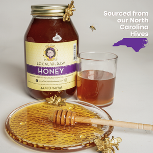 44oz - Local, Pure, and Raw Wildflower Honey