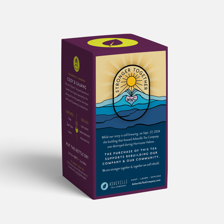 Tea Box with Chamomile Lavender individual Tea Bags