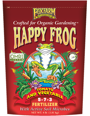FoxFarm Happy Frog Tomato and Vegetable Fertilizer - 4 lb bag