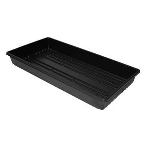 T.O. Plastics 1020 Standard No-Hole Flat — black, model 710251C
