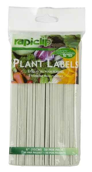 LUSTER LEAF PLANT LABELS 6" — supplier product image