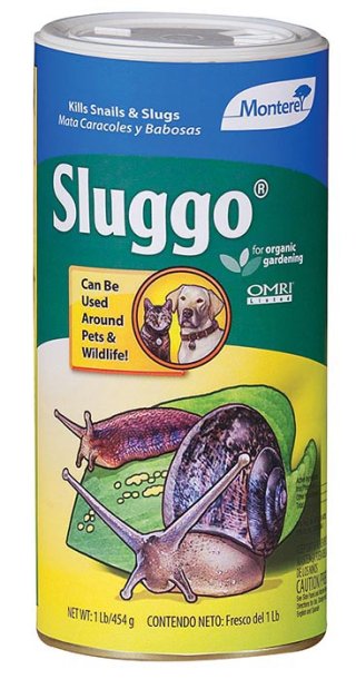 Monterey Sluggo Iron Phosphate Slug & Snail Bait - 1 lb Shaker Can — supplier product image
