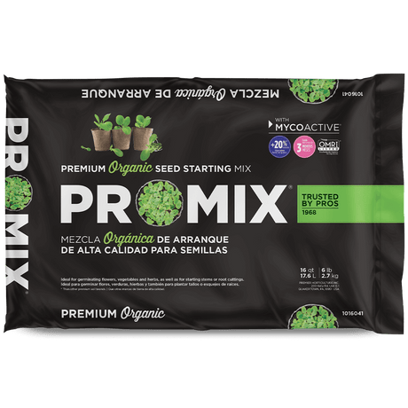PRO-MIX Organic Seed Starting Mix 16 qt package