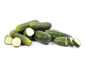 Ashley Cucumber seeds showcasing fresh green cucumbers for optimal garden growth and quality harvest.