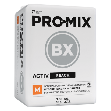 PRO-MIX BX with mycorrhizae — 3.8 cu ft compressed bale