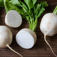 Turnip Seeds - White Globe Round - Alliance of Native Seedkeepers - Vegetable Seeds