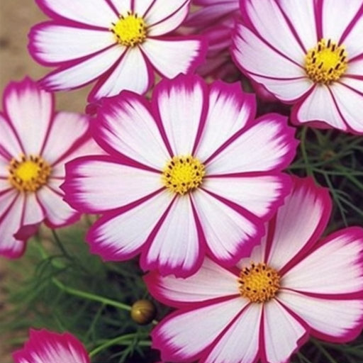 Cosmos Seeds - Candystripe - Alliance of Native Seedkeepers -
