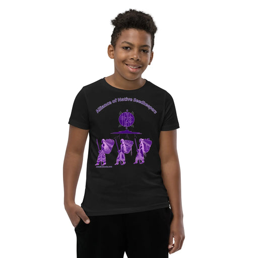 Merchandise AoNSK 3 Sisters Youth Short Sleeve T-Shirt - Alliance of Native Seedkeepers -
