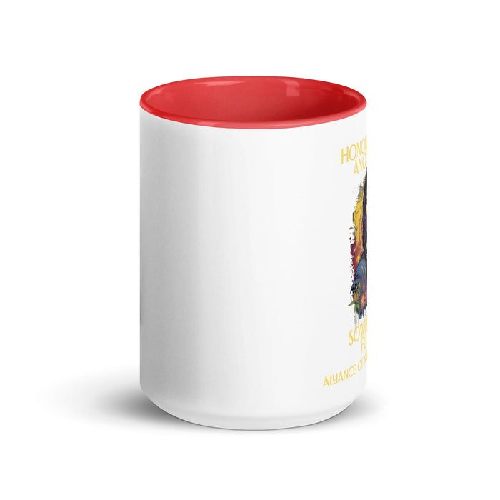 Merchandise AoNSK Seedkeeper Mug with Color Inside - Alliance of Native Seedkeepers -