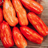 Tomato Seeds - Indeterminate - Speckled Roman Roma - Alliance of Native Seedkeepers - Vegetable Seeds